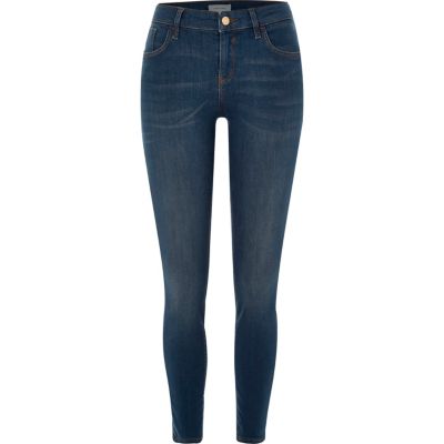 Medium blue Amelie skinny jeans